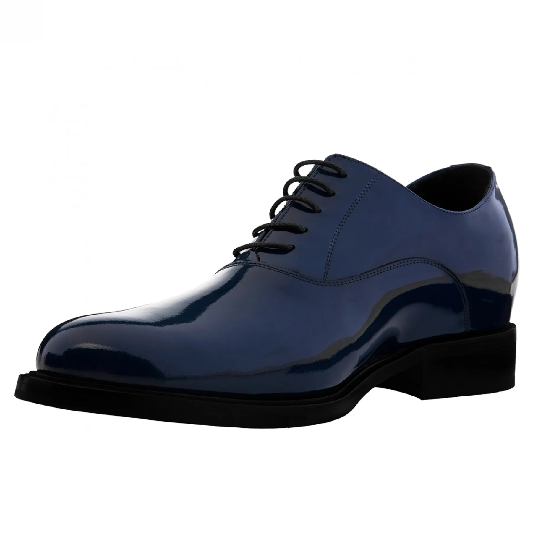 sicily__classiche_scarpe__2.webp Uomo GUIDOMAGGI Cerimonia | Stringate>Sicily - Classiche scarpe da uomo con tacco in Pelle Vernice Fino a 8 cm più alto