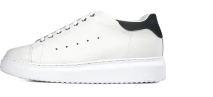 Uomo GUIDOMAGGI Sneakers>Silverstone - sneakers rialzanti in Mix Pelle Da 6 a 8 cm più alto