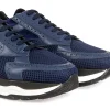 Uomo GUIDOMAGGI Sneakers>Skywalker - chunky sneakers in Mix Pelle/Tessuto Da 6 a 11 cm più alto