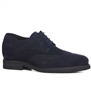 Uomo GUIDOMAGGI Stringate>Smyrna - Classiche rialzate da uomo in Pelle Scamosciato da 6 a 8 cm più alto