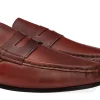Uomo GUIDOMAGGI Shell Cordovan | Penny Loafers>Sparta -mocassino con rialzo in Pelle fino a 6 cm più alto