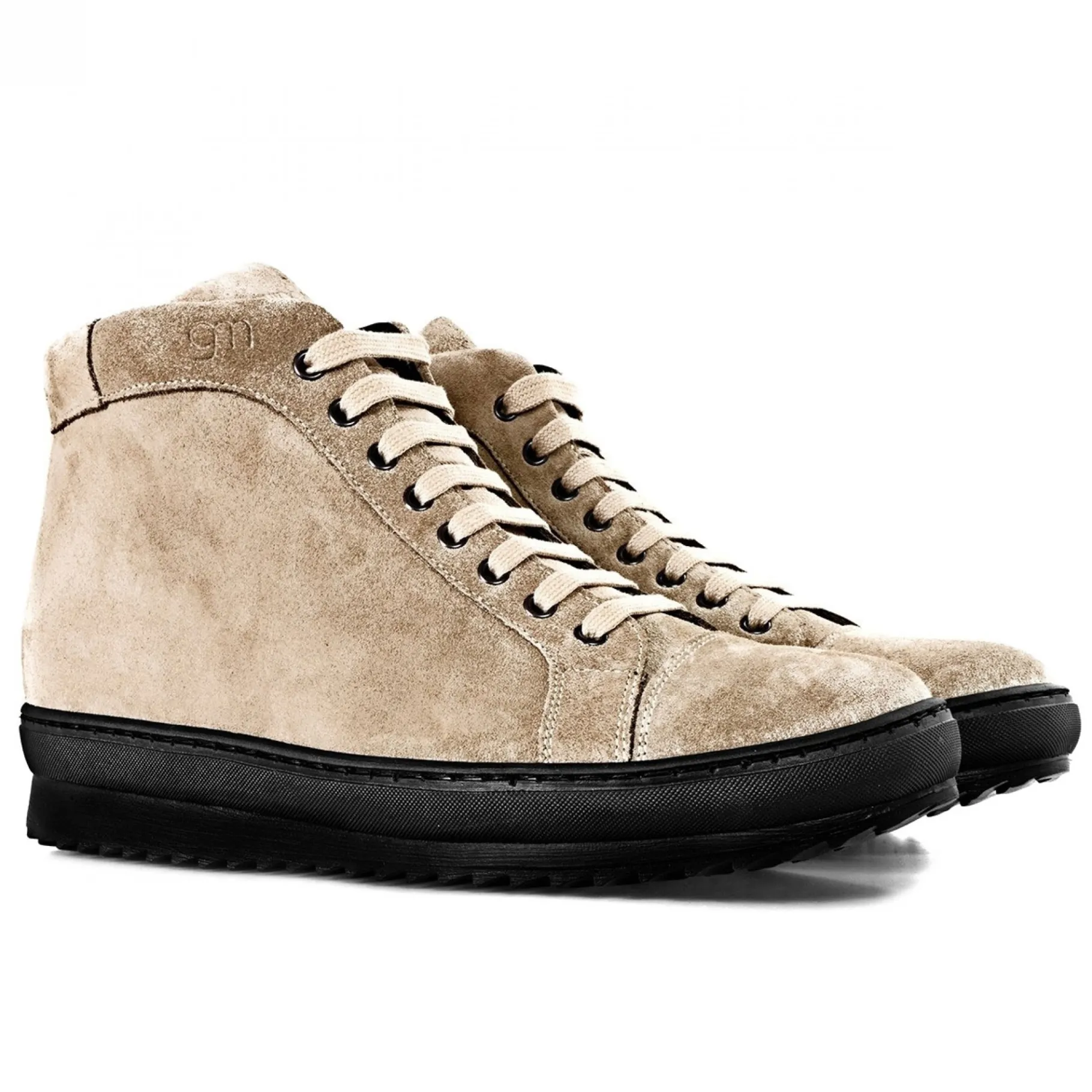 stamford__sneakers_rialza_4.webp Uomo GUIDOMAGGI Sneakers>Stamford - Sneakers rialzanti in Pelle Scamosciato da 6 a 8 cm più alto