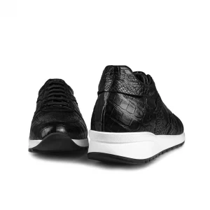 Uomo GUIDOMAGGI Scarpe In Pelle Esotica | Sneakers>State Street - sneakers con rialzo in Pelle Da 6 a 8 cm più alto