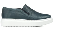 Uomo GUIDOMAGGI Slip-on>Summit - Slip on rialzanti da uomo in Pelle Pieno Fiore Stampato fino a 6,5 cm più alto