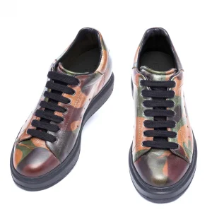 Uomo GUIDOMAGGI Sneakers>Takeshita Street - Sneakers con rialzo in Pelle Pieno Fiore da 6 a 8 cm più alto