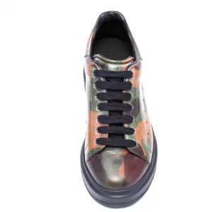 Uomo GUIDOMAGGI Sneakers>Takeshita Street - Sneakers con rialzo in Pelle Pieno Fiore da 6 a 8 cm più alto