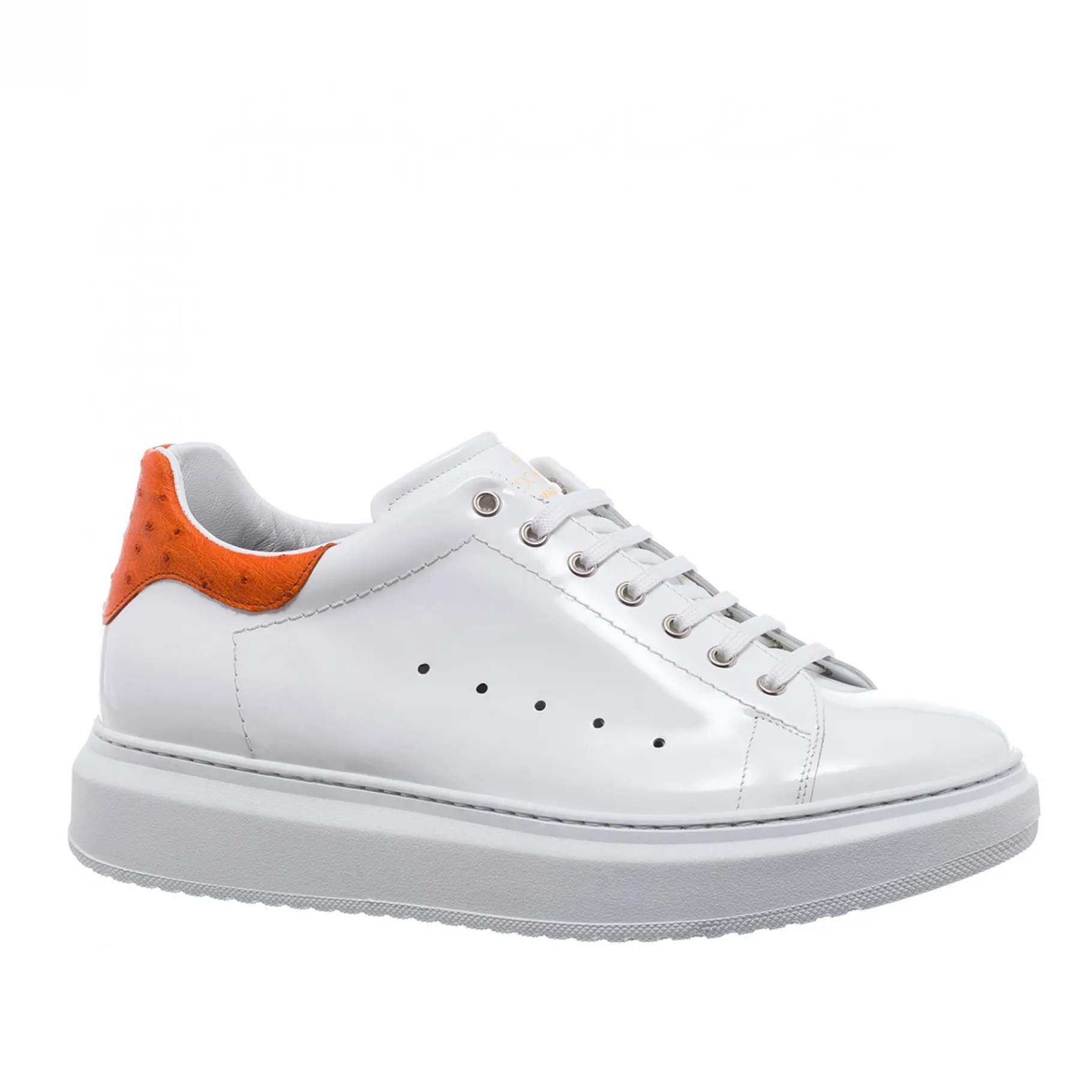 tampa__sneakers_esotiche__1.webp Uomo GUIDOMAGGI Scarpe In Pelle Esotica | Sneakers>Tampa - Sneakers Esotiche con rialzo in Pelle di Struzzo da 6 a 8 cm più alto
