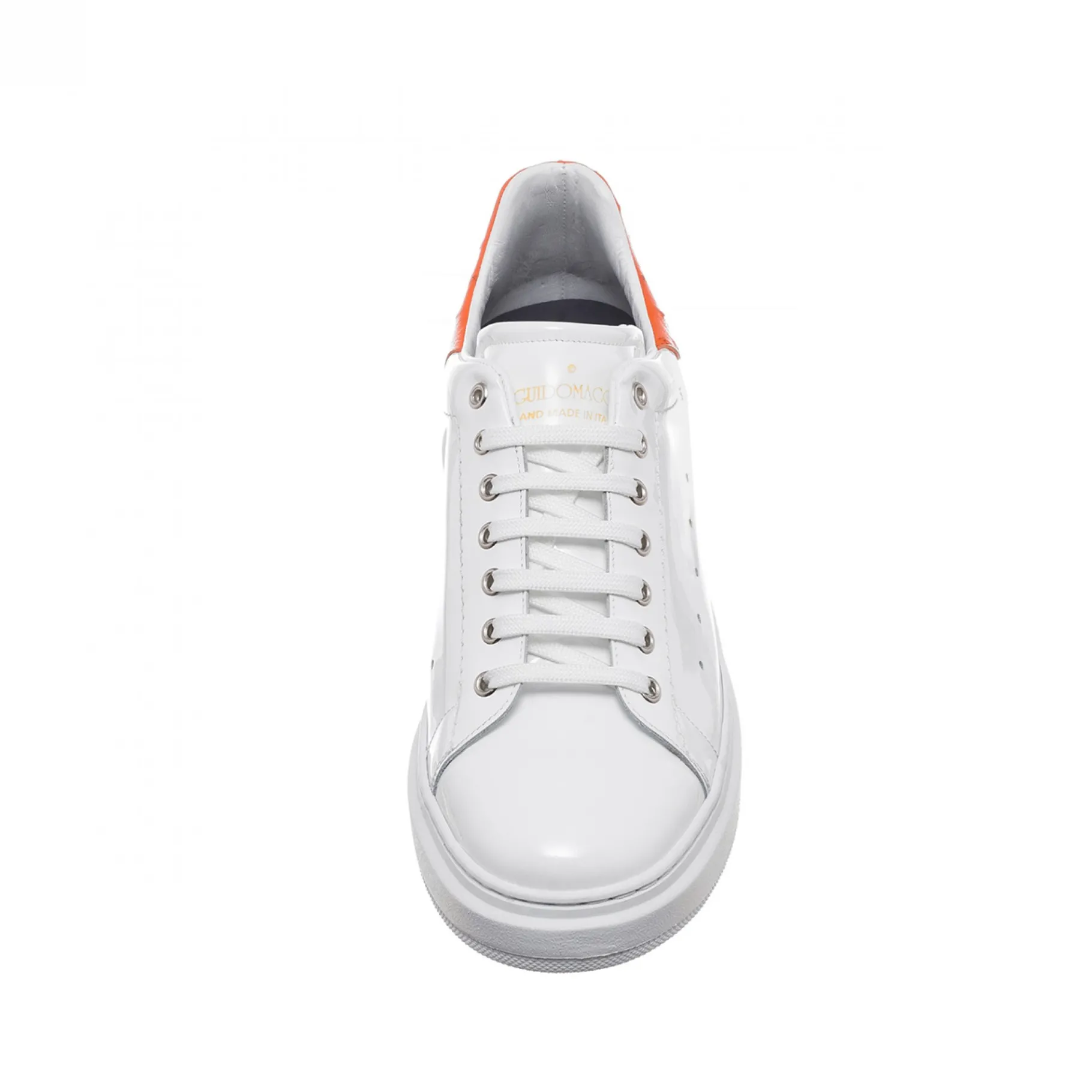 tampa__sneakers_esotiche__3.webp Uomo GUIDOMAGGI Scarpe In Pelle Esotica | Sneakers>Tampa - Sneakers Esotiche con rialzo in Pelle di Struzzo da 6 a 8 cm più alto