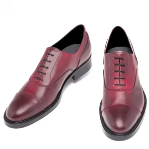 Uomo GUIDOMAGGI Stringate>Toledo - Classiche  scarpe uomo con rialzo  in Pelle Pieno Fiore Fino a 8 cm più alto