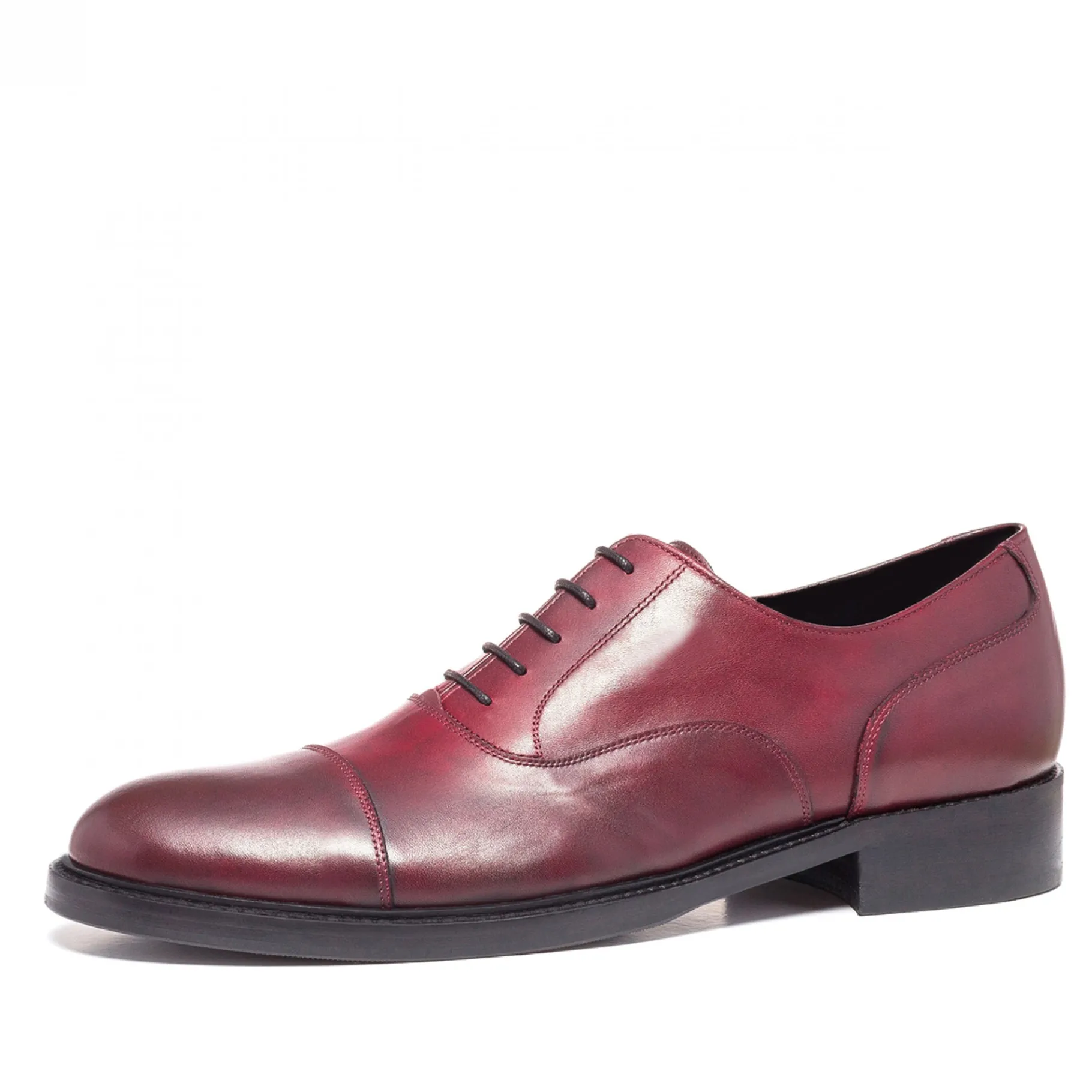 toledo__classiche_scarpe__2.webp Uomo GUIDOMAGGI Stringate>Toledo - Classiche scarpe uomo con rialzo in Pelle Pieno Fiore Fino a 8 cm più alto