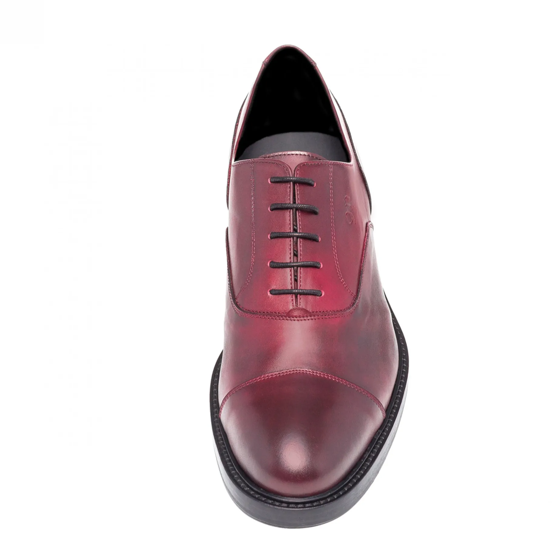 toledo__classiche_scarpe__3.webp Uomo GUIDOMAGGI Stringate>Toledo - Classiche scarpe uomo con rialzo in Pelle Pieno Fiore Fino a 8 cm più alto