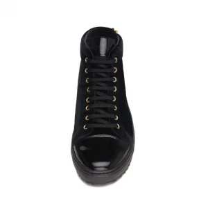 Uomo GUIDOMAGGI Sneakers>Tours - sneakers con rialzo in Mix Pelle Pieno Fiore Da 6 a 8 cm più alto
