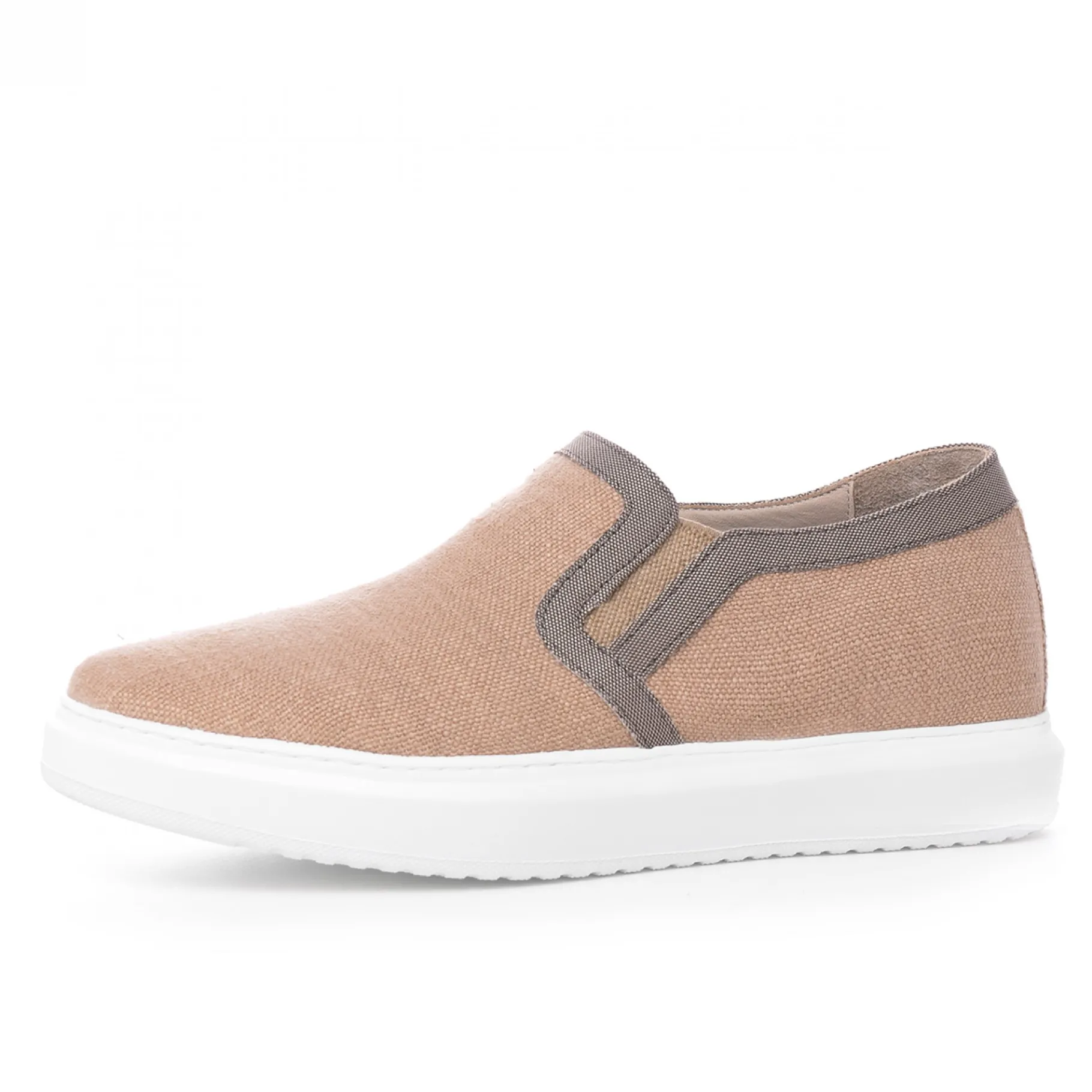 trani__slipon_con_rialzo__2.webp Uomo GUIDOMAGGI Slip-on>Trani - Slip-On con rialzo interno in Tessuto fino a 6.5 cm alto