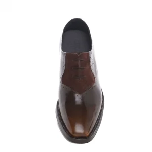Uomo GUIDOMAGGI Stringate>Trento - Classiche scarpe uomo con rialzo in Mix Pelle da 6 a 8 cm più alto