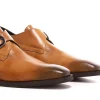 Uomo GUIDOMAGGI Fibbie>Trieste - Classiche scarpe uomo con rialzo in Pelle Pieno Fiore da 6 a 8 cm più alto