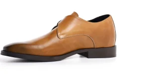 Uomo GUIDOMAGGI Fibbie>Trieste - Classiche scarpe uomo con rialzo in Pelle Pieno Fiore da 6 a 8 cm più alto