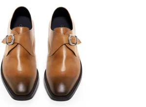 Uomo GUIDOMAGGI Fibbie>Trieste - Classiche scarpe uomo con rialzo in Pelle Pieno Fiore da 6 a 8 cm più alto