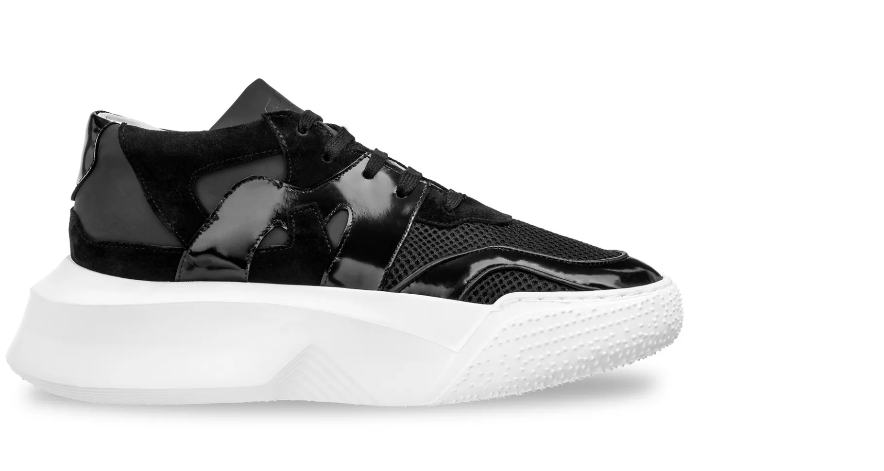 tyga__chunky_sneakers_in__1.webp Uomo GUIDOMAGGI Sneakers>Tyga - chunky sneakers in Mix Pelle/Tessuto Da 6 a 10 cm più alto