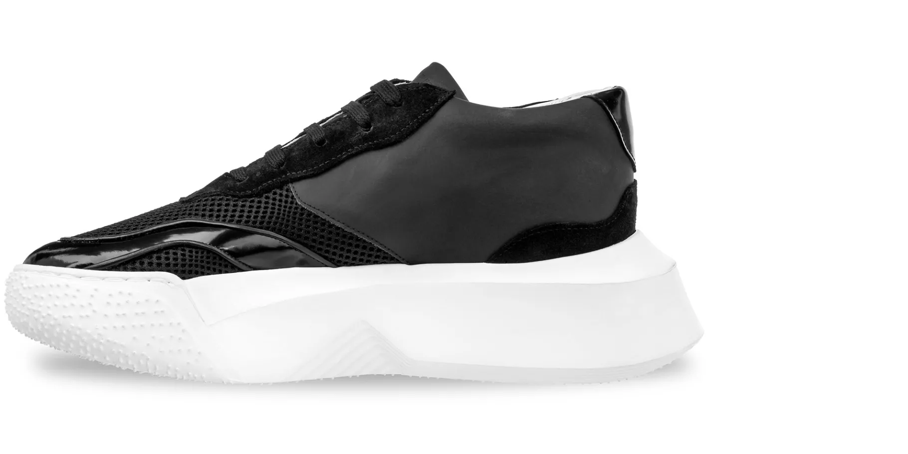 tyga__chunky_sneakers_in__2.webp Uomo GUIDOMAGGI Sneakers>Tyga - chunky sneakers in Mix Pelle/Tessuto Da 6 a 10 cm più alto