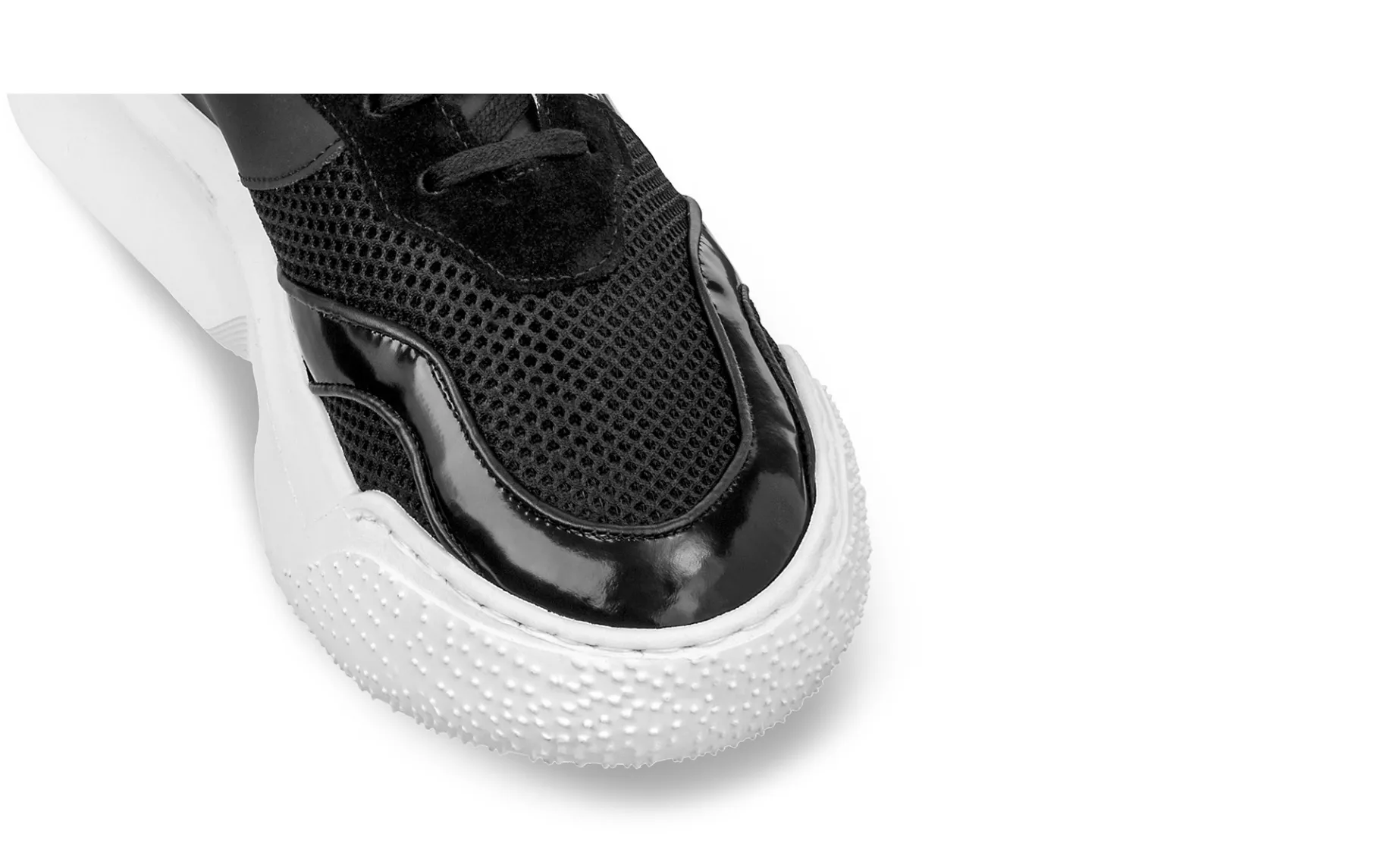tyga__chunky_sneakers_in__3.webp Uomo GUIDOMAGGI Sneakers>Tyga - chunky sneakers in Mix Pelle/Tessuto Da 6 a 10 cm più alto