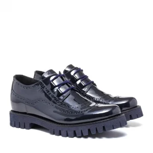 Uomo GUIDOMAGGI Stringate>Union Square - Classiche scarpe rialzate in Pelle Pieno Fiore Fino a 8 cm più alto