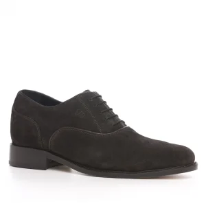 Uomo GUIDOMAGGI Cucitura Goodyear | Stringate>Urbino - Classiche rialzate da uomo in Pelle Scamosciato da 6 a 8 cm più alto