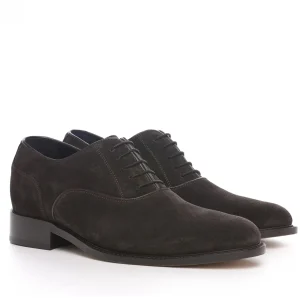 Uomo GUIDOMAGGI Cucitura Goodyear | Stringate>Urbino - Classiche rialzate da uomo in Pelle Scamosciato da 6 a 8 cm più alto
