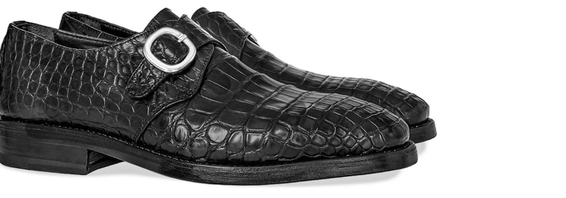 urus_classica_scarpe_con__0.webp Uomo GUIDOMAGGI Scarpe In Pelle Esotica | Fibbie>Urus -classica scarpe con rialzo in Pelle Coccodrillo con suola Good Year Da 6 a 8 cm più alto