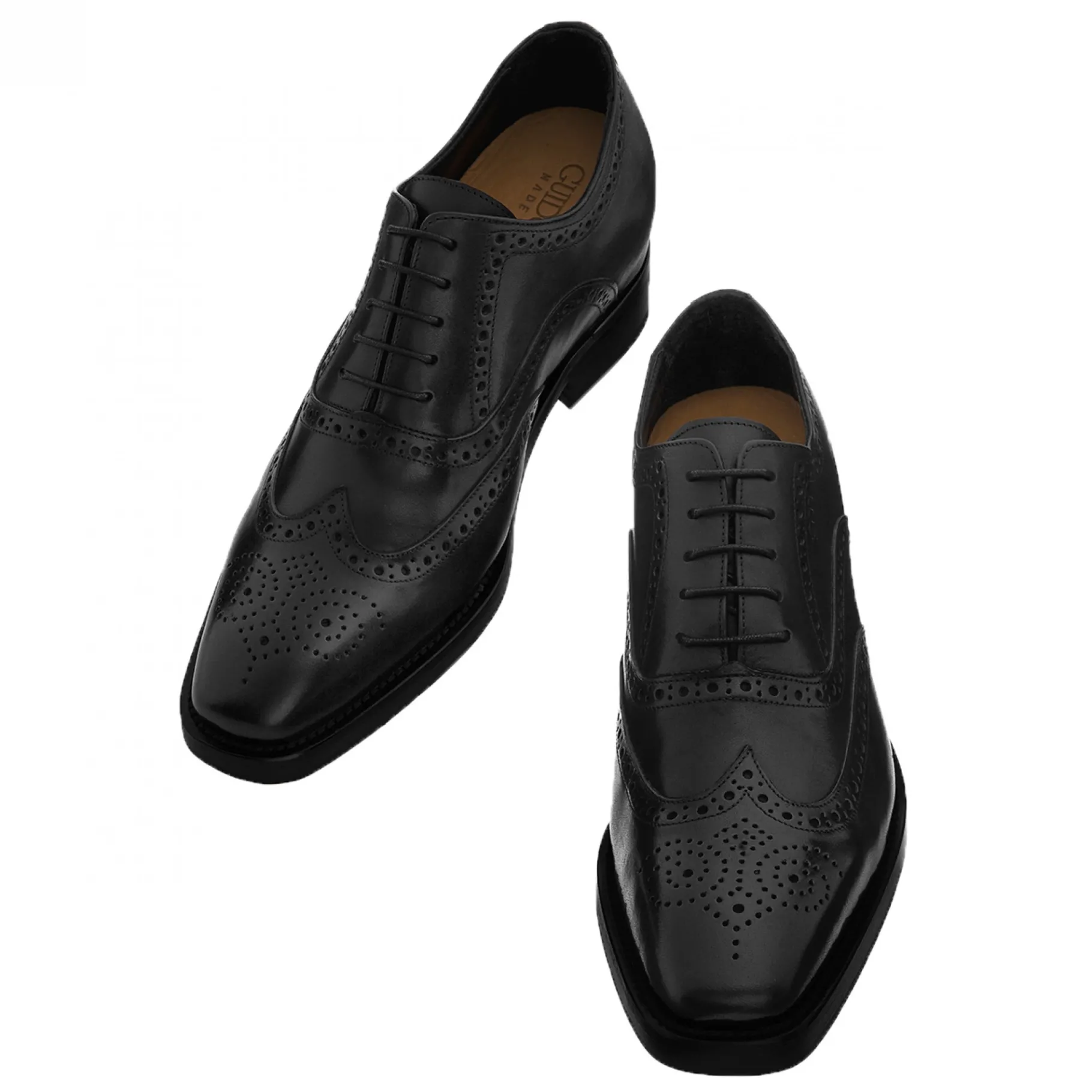 usa__classiche_scarpe_da__0.webp Uomo GUIDOMAGGI Stringate>USA - Classiche scarpe da uomo con rialzo in Pelle Pieno Fiore fino a 8 cm più alto