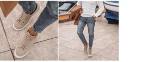 Uomo GUIDOMAGGI Sneakers>Valletta - Sneakers casual con rialzo interno in Pelle Scamosciato da 6 a 8 cm più alto