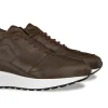 Uomo GUIDOMAGGI Sneakers>Varenne Brown -  sneakers rialzanti in Pelle Da 6 a 10 cm più alto