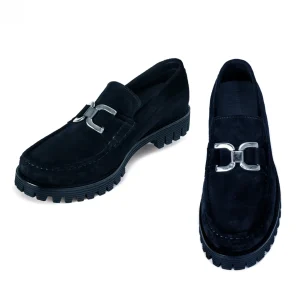 Uomo GUIDOMAGGI Nappine E Ornamenti>Versailles - Mocassini scarpe con rialzo in Pelle Fino a 6.5 cm più alto