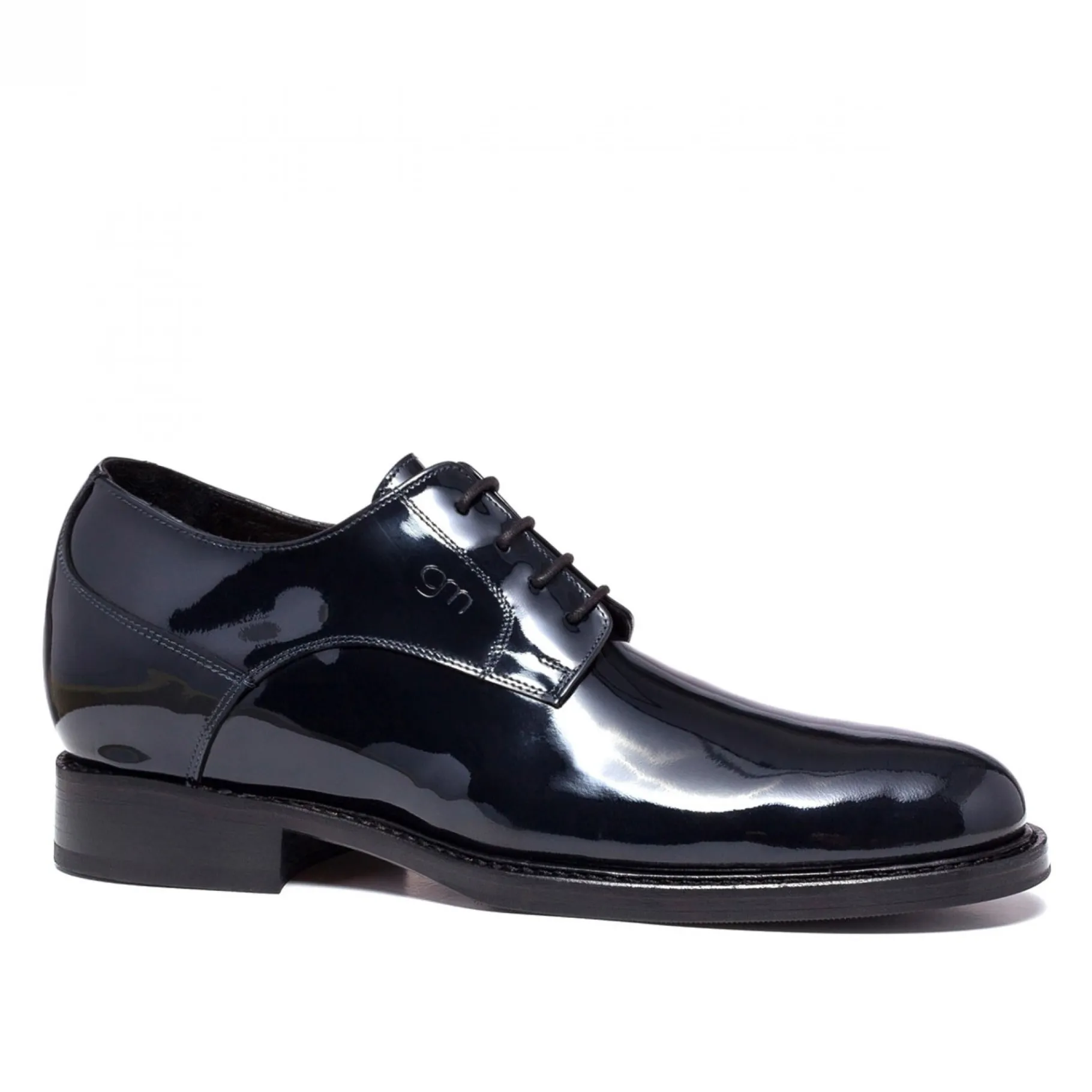 via_della_spiga__classich_1.webp Uomo GUIDOMAGGI Cerimonia | Stringate>Via della Spiga - Classiche scarpe con rialzo in Pelle Vernice Fino a 8 cm più alto