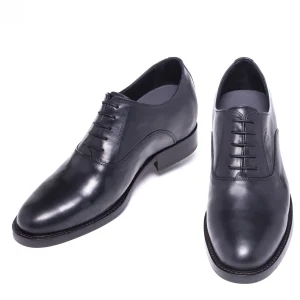 Uomo GUIDOMAGGI Cordovan | Stringate>Via Frattina - Classiche scarpe uomo con rialzo in Pelle Cordovan Fino a 8 cm più alto