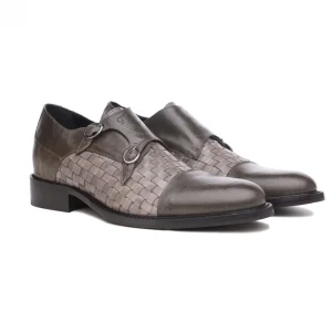 Uomo GUIDOMAGGI Fibbie>Vivaldi -classica scarpe rialzate doppia fibbia in Pelle Da 6 a 8 cm più alto