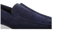 Uomo GUIDOMAGGI Classici>Weston - Mocassini con rialzo da uomo in Pelle Scamosciata fino a 7 cm più alto