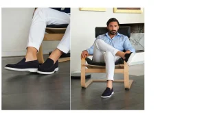 Uomo GUIDOMAGGI Classici>Weston - Mocassini con rialzo da uomo in Pelle Scamosciata fino a 7 cm più alto