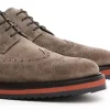 Uomo GUIDOMAGGI Stringate>Westwood - Classiche scarpe rialzanti in Pelle Scamosciato da 6 a 8 cm più alto