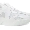 Uomo GUIDOMAGGI Sneakers>White Chocolate - chunky sneakers in Mix Pelle/Tessuto Da 6 a 10 cm più alto