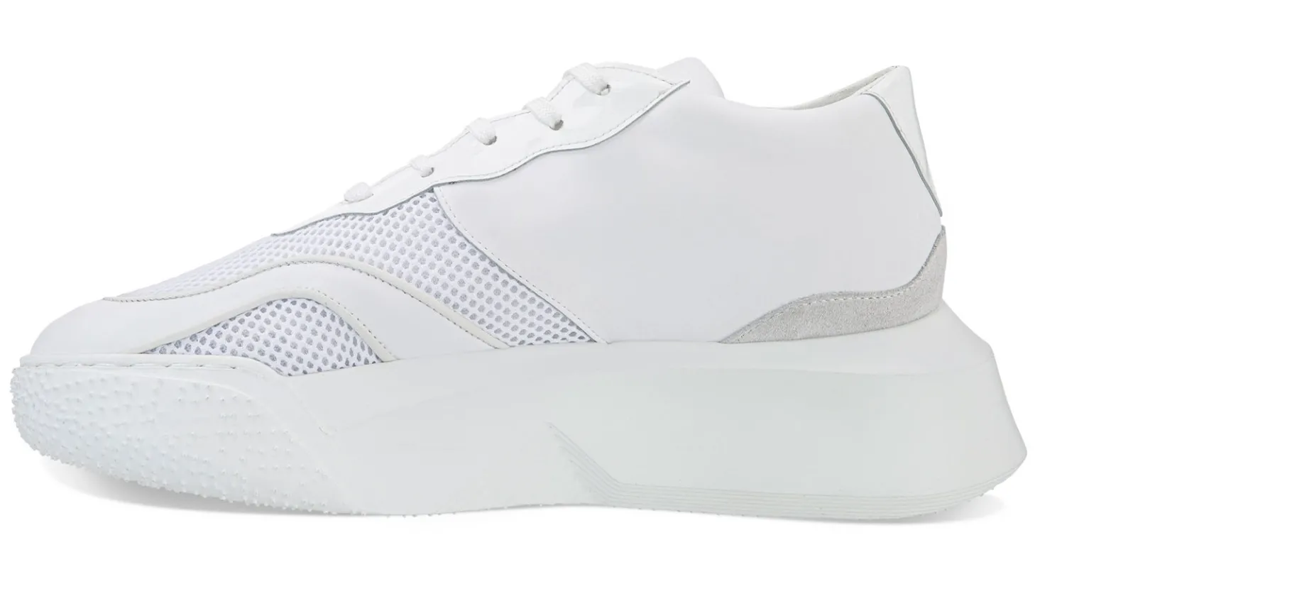 white_chocolate__chunky_s_2.webp Uomo GUIDOMAGGI Sneakers>White Chocolate - chunky sneakers in Mix Pelle/Tessuto Da 6 a 10 cm più alto