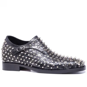 Uomo GUIDOMAGGI Fibbie>Williamsburg - Classiche scarpe uomo con rialzo in Pelle Pieno Fiore Fino a 8 cm più alto