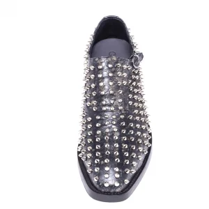 Uomo GUIDOMAGGI Fibbie>Williamsburg - Classiche scarpe uomo con rialzo in Pelle Pieno Fiore Fino a 8 cm più alto