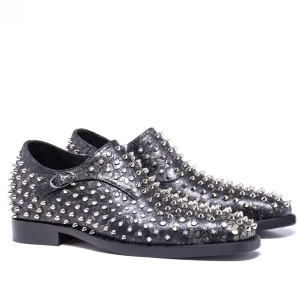Uomo GUIDOMAGGI Fibbie>Williamsburg - Classiche scarpe uomo con rialzo in Pelle Pieno Fiore Fino a 8 cm più alto