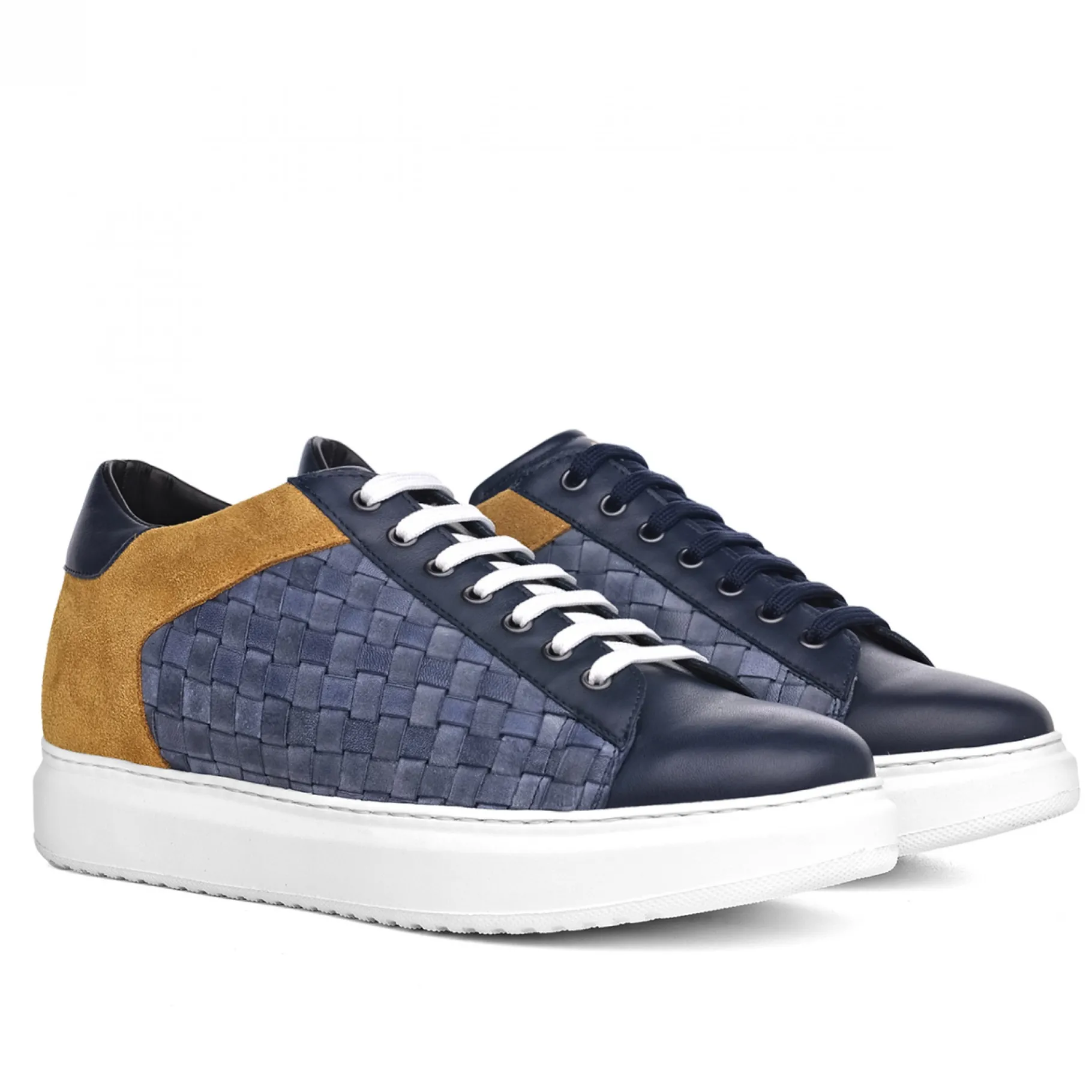 zaragoza__sneakers_uomo_c_4.webp Uomo GUIDOMAGGI Sneakers>Zaragoza - Sneakers uomo con rialzo interno in Mix Pelle Fino a 8 cm più alto